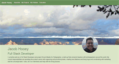Desktop Screenshot of jacobhooey.com
