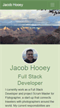 Mobile Screenshot of jacobhooey.com